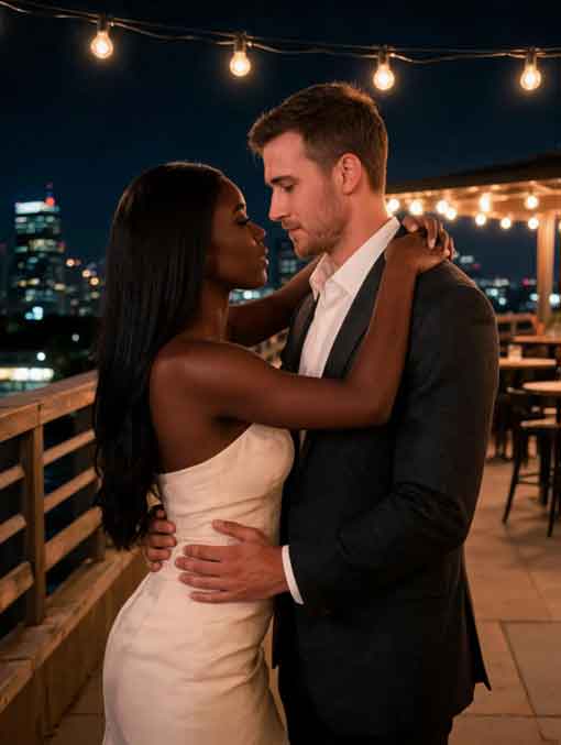 Couple who met on WhiteMenBlackWomen.net